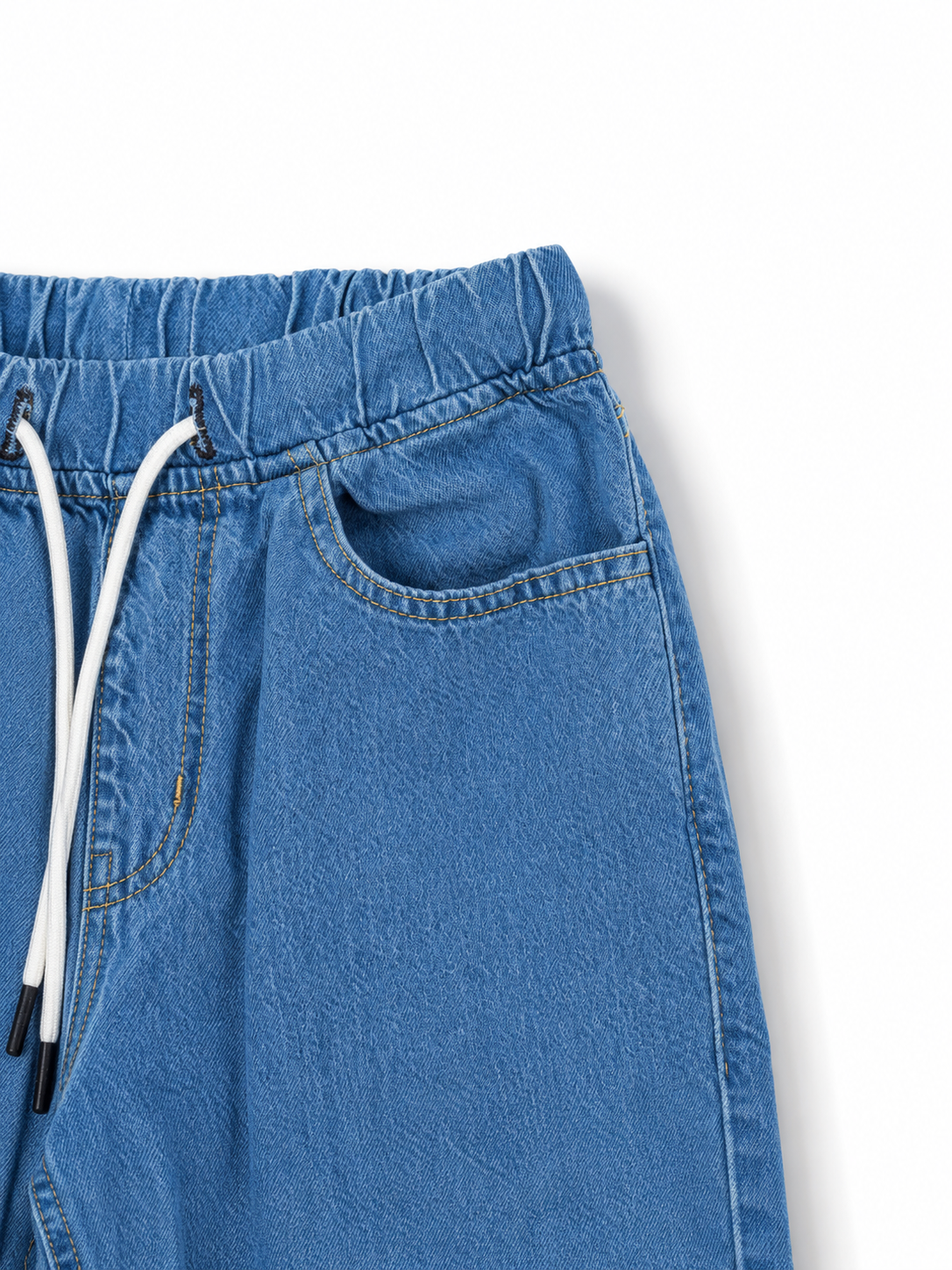 Drawstring Denim