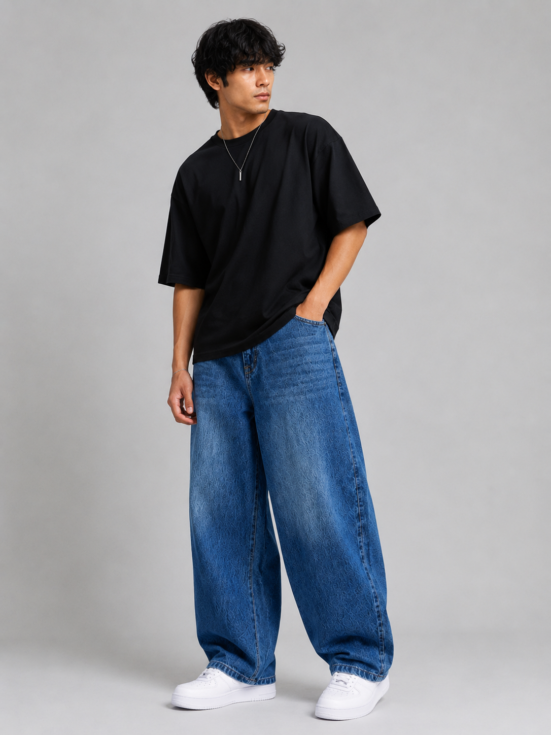 Barrel Fit Jeans (Unisex)