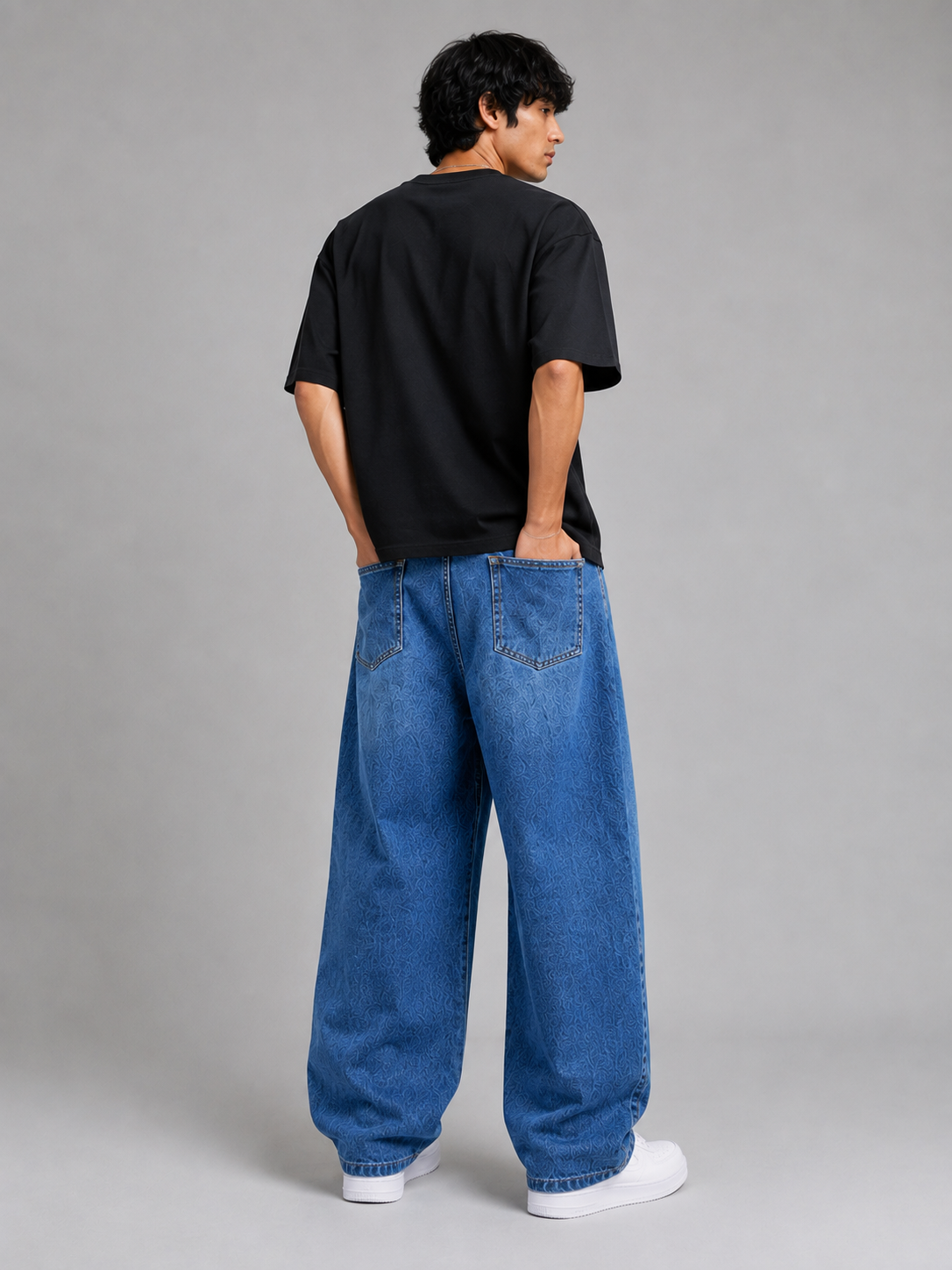 Barrel Fit Jeans (Unisex)