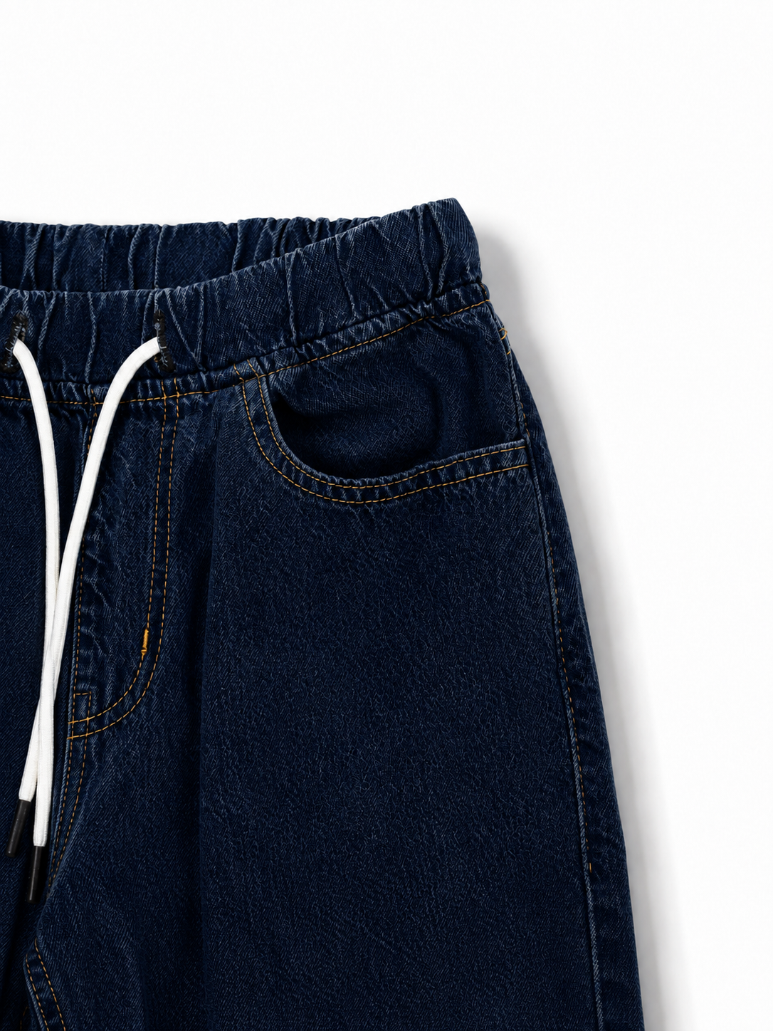 Drawstring Denim