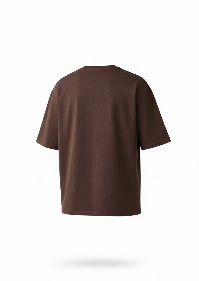 Drift Baggy Tee- Mocha Brown
