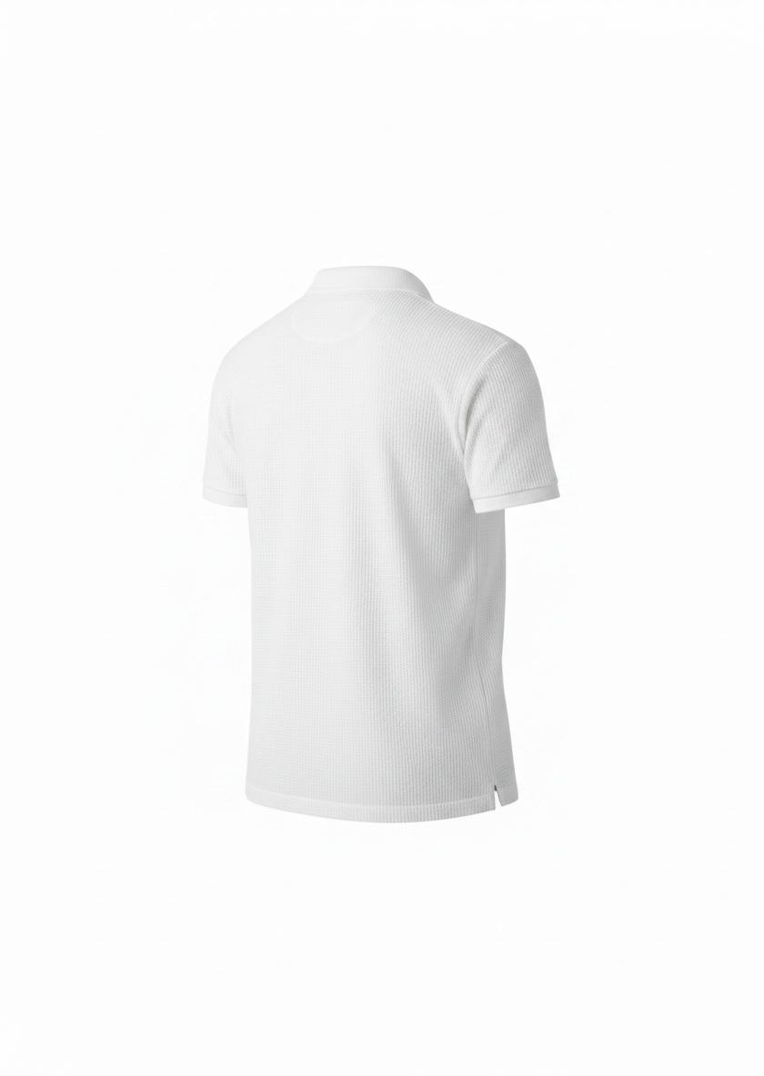 Heritage Knit Polo - Chalk White