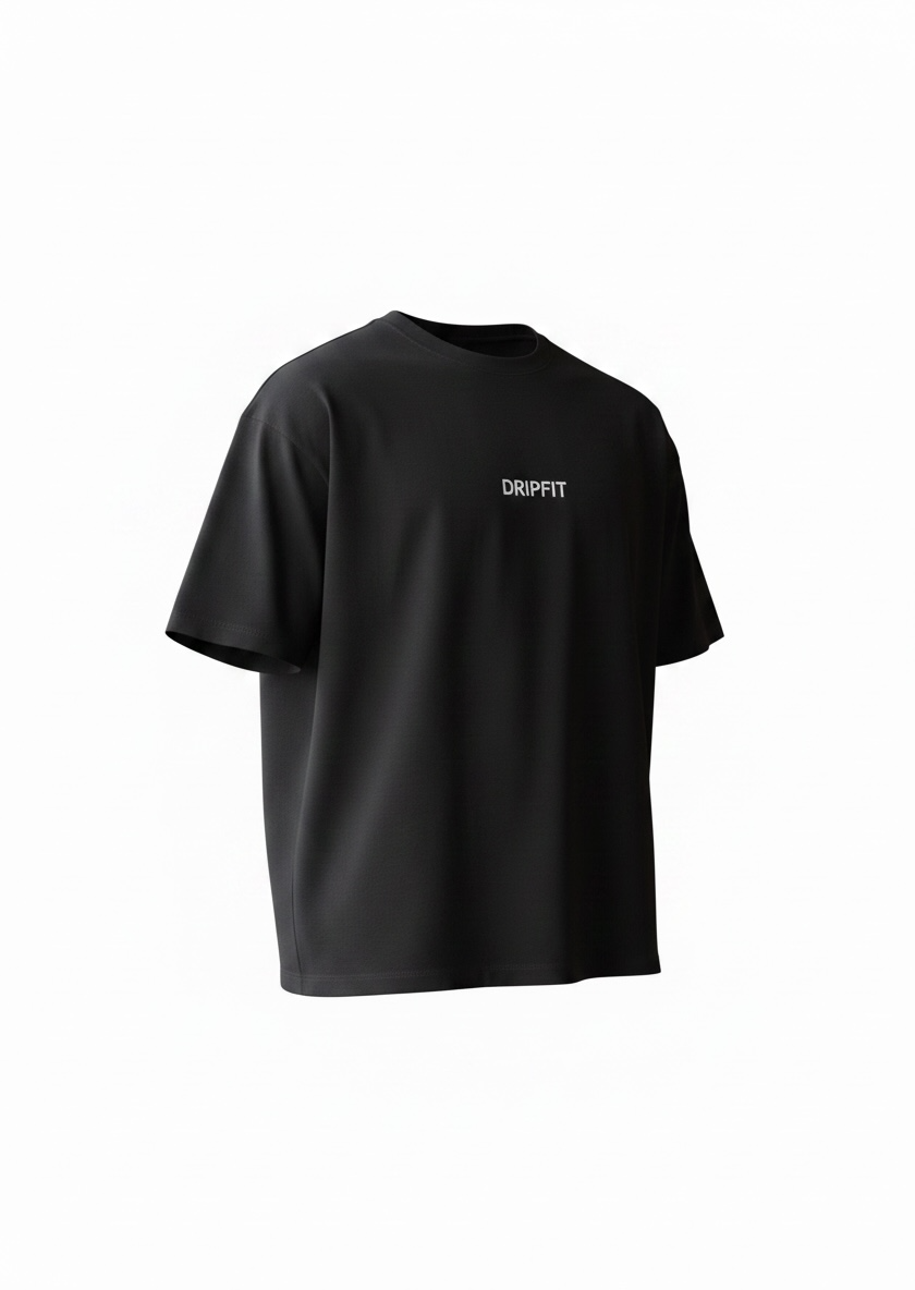 Drift Baggy Tee - Void Black