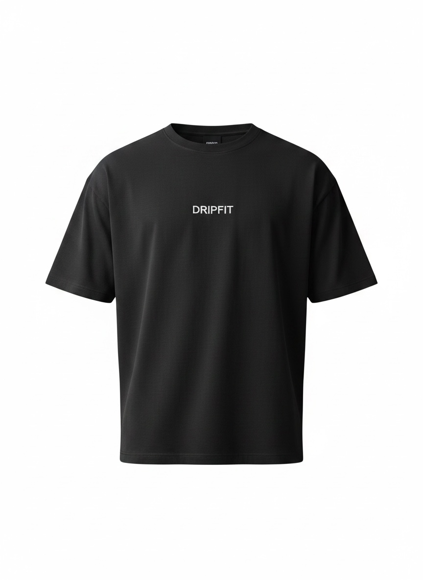 Drift Baggy Tee - Void Black