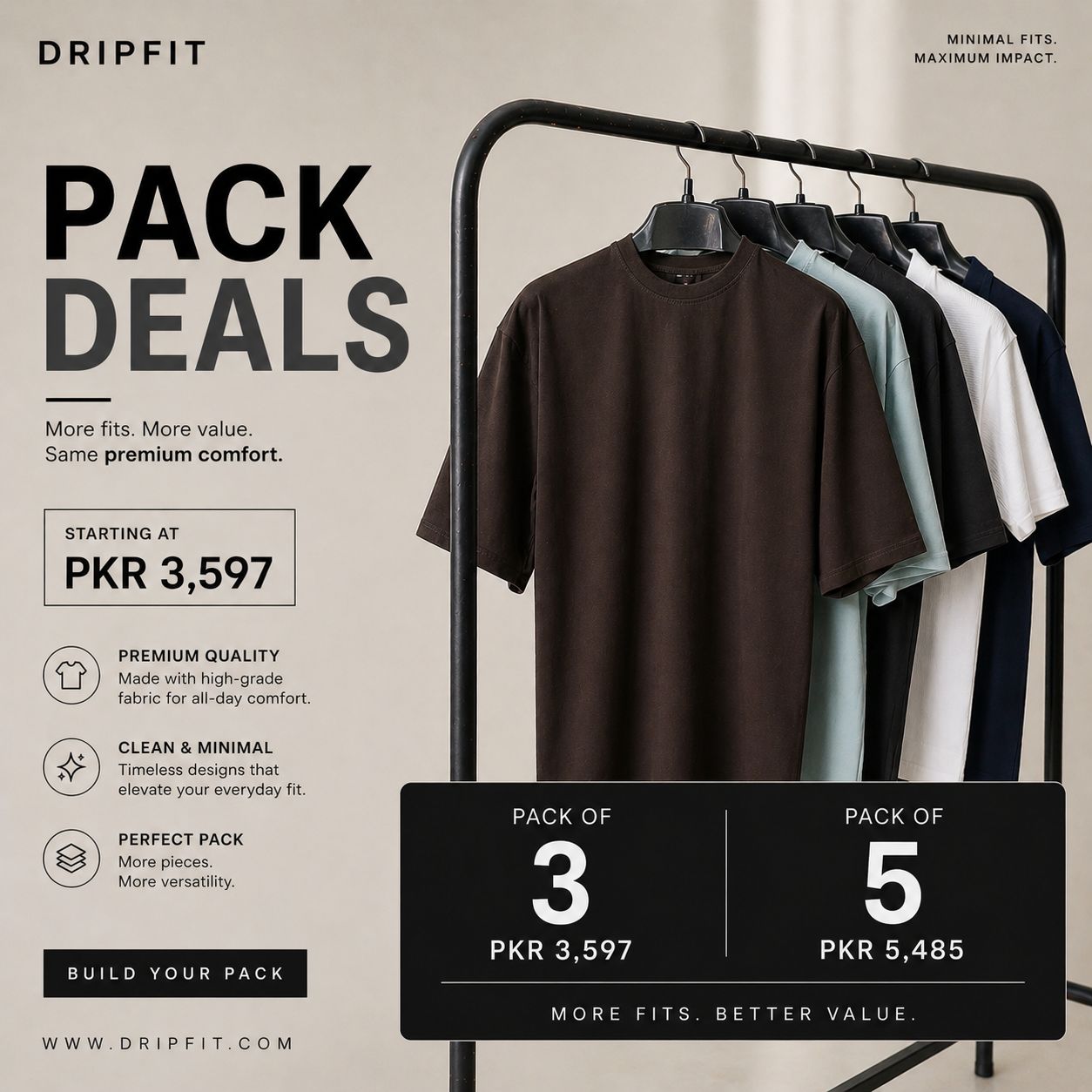 Baggy Oversized Tee Bundle